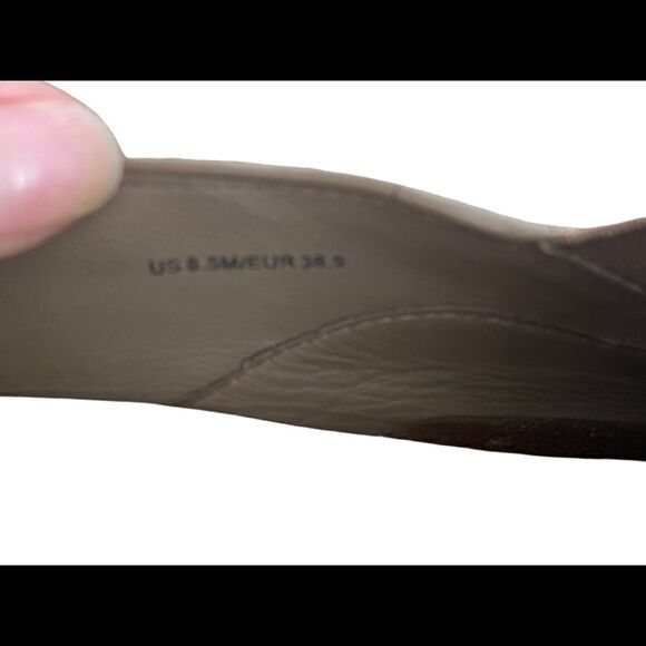 Vince Suede Verrell Slip On Beige Sneaker Size 8 - Picture 7 of 8